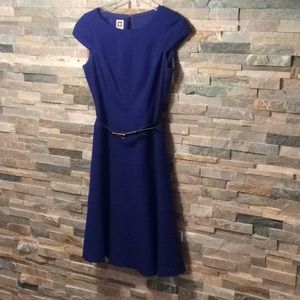Anne Klein Aline dress size 6 Blue